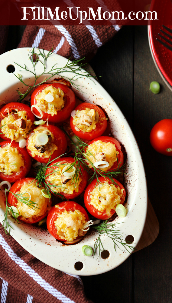 Healthy Baked Stuffed Tomatoes